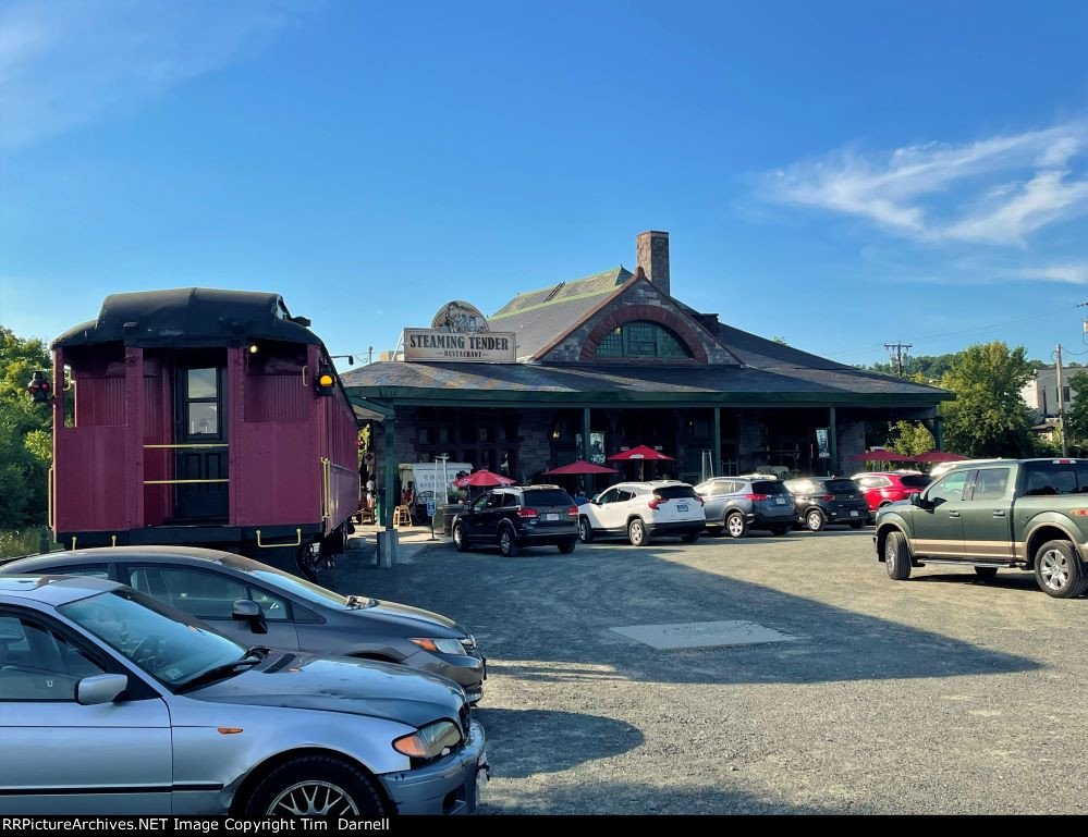 View of the Steaming Tender restaurant